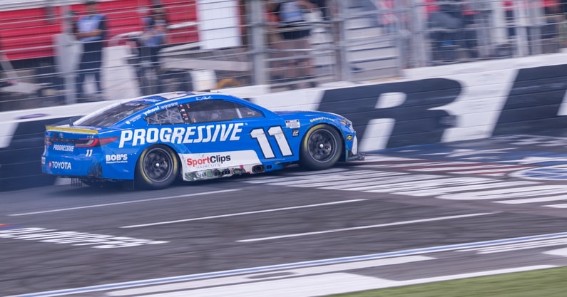 Denny Hamlin Roval backwards