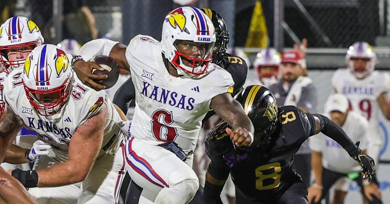 NCAA Football: Kansas at Central Florida