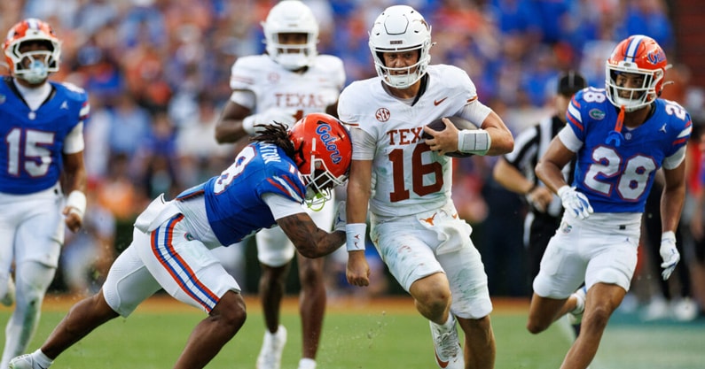 NCAA Football: Texas at Florida