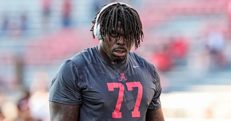 Alabama OL Jaeden Roberts