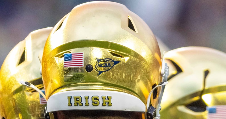 Notre Dame Helmet