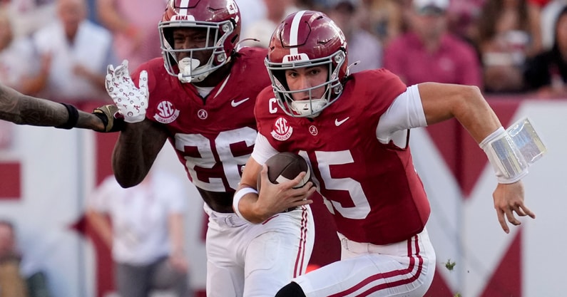 Alabama QB Ty Simpson