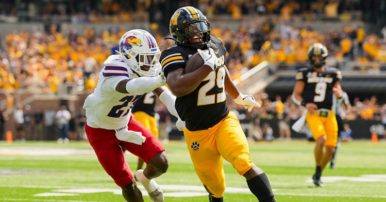 Missouri RB Ahmad Hardy