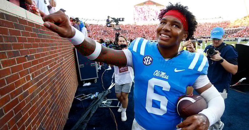NCAA Football: Louisiana State at Mississippi
