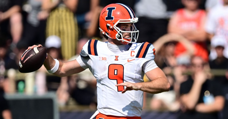NCAA Football: Illinois at Purdue