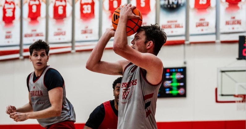 Pryce Sandfort Nebraska basketball