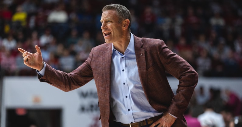 Alabama coach Nate Oats