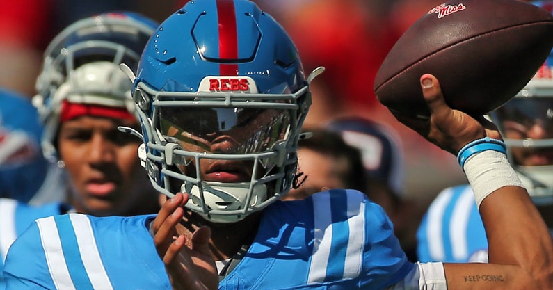 Ole Miss QB Austin Simmons