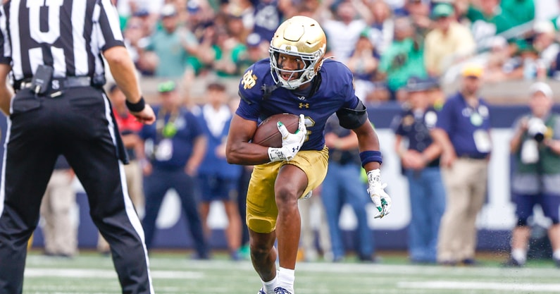 Notre Dame CB Christian Gray Purdue
