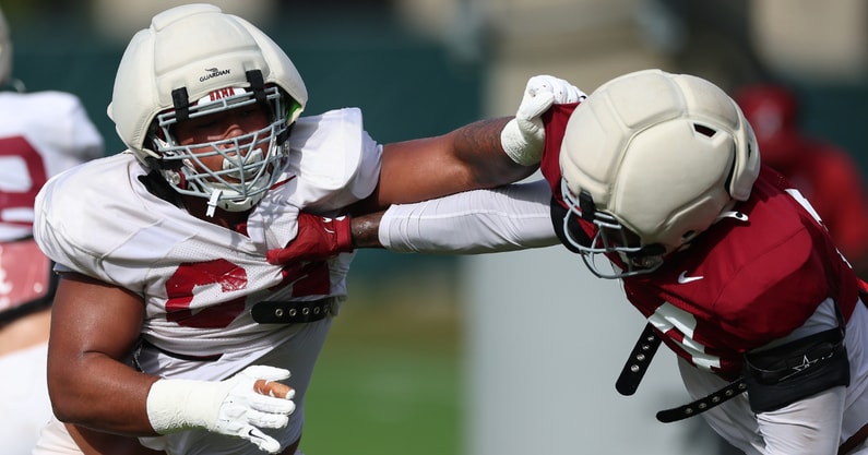 Alabama OL Michael Carroll