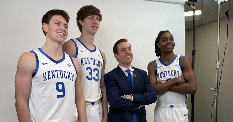 Kentucky men's basketball Morgan & Morgan photoshoot - Kentucky Sports Radio