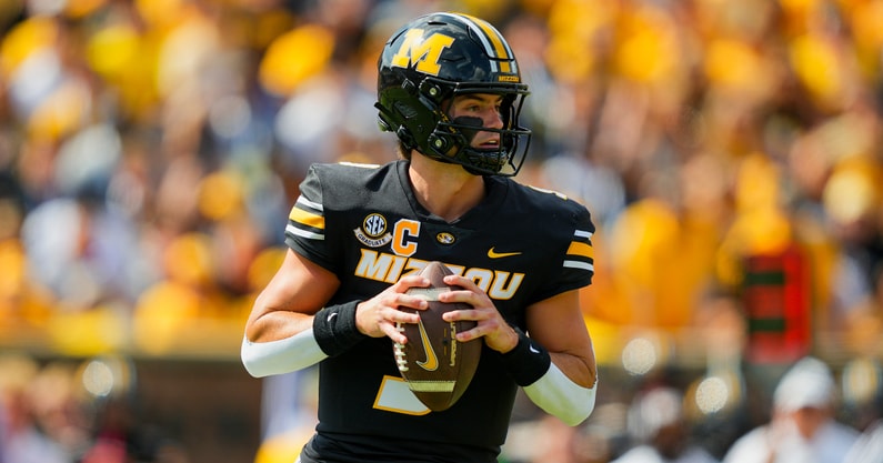 Missouri QB Beau Pribula