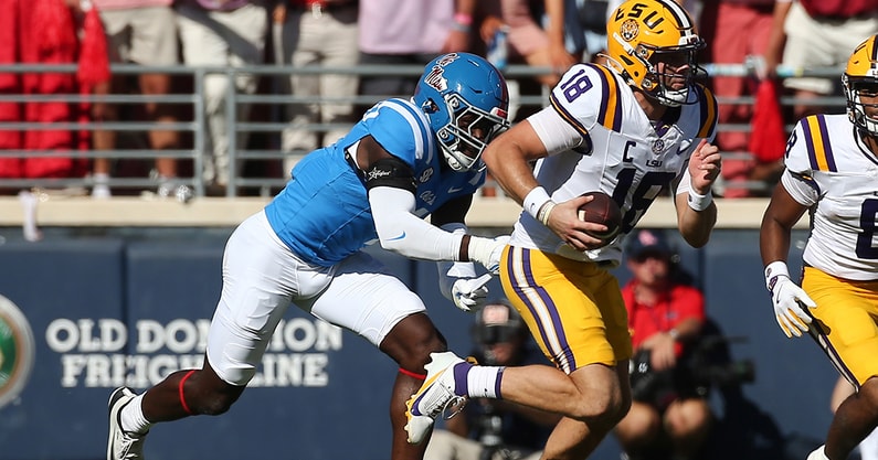 NCAA Football: Louisiana State at Mississippi