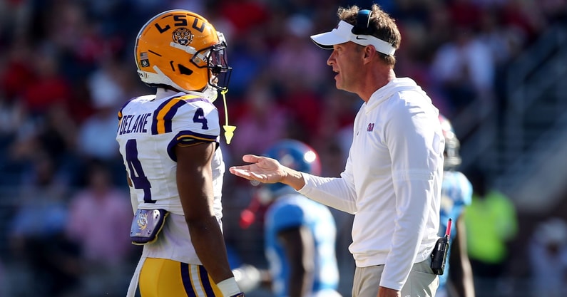 NCAA Football: Louisiana State at Mississippi