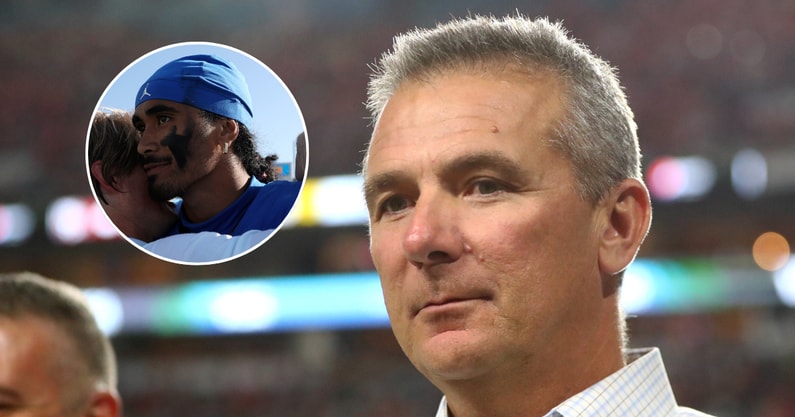 Urban-Meyer-analyzes-Nico-Iamaleava-in-Penn-State-win-He-made-them-look-silly