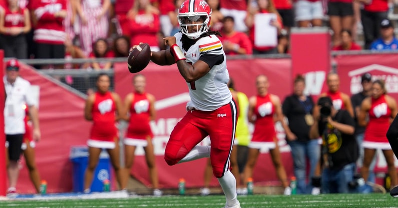 NCAA Football: Maryland at Wisconsin