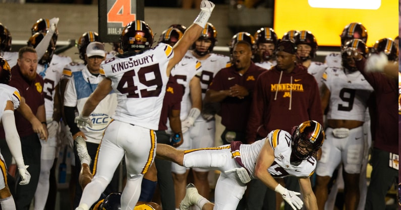 minnesota depth chart 092525