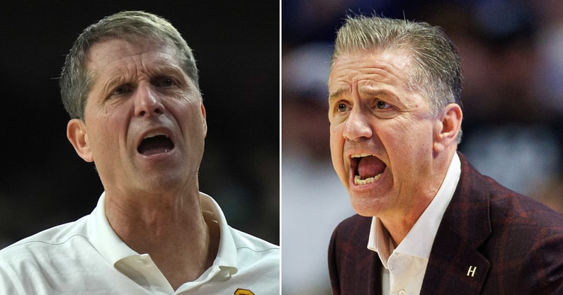 Eric-Musselman-fires-shot-at-John-Calipari-when-discussing-USC-roster-turnover-in-debut-season