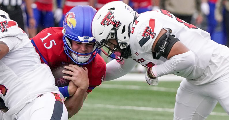 NCAA Football: Texas Tech at Kansas
