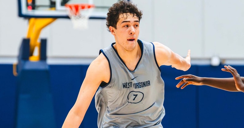West Virginia guard Treysen Eaglestaff