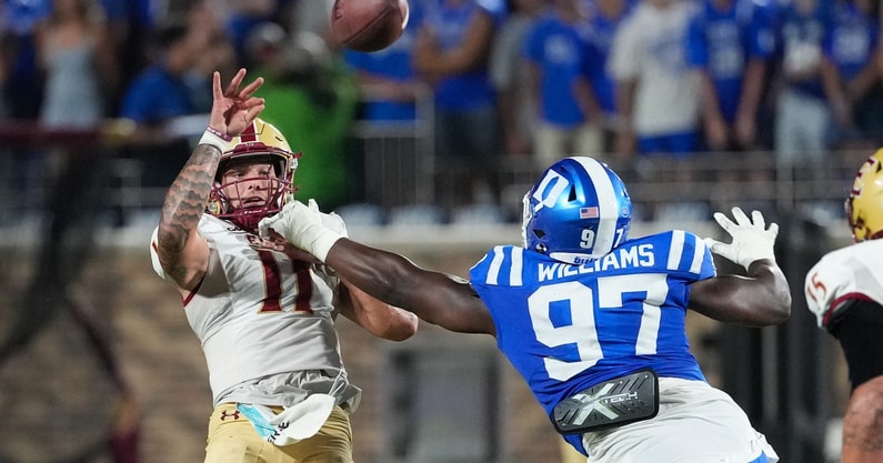 NCAA Football: Elon University at Duke