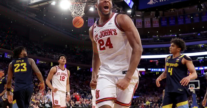 NCAA Basketball: Big East Conference Tournament Semifinal - St. Johns vs Marquette