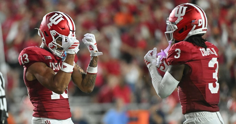 NCAA Football: Illinois at Indiana