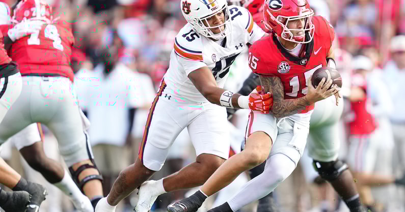 Athens, GA - 20241005 - Auburn Tigers Football vs. #5 Georgia Bulldogs