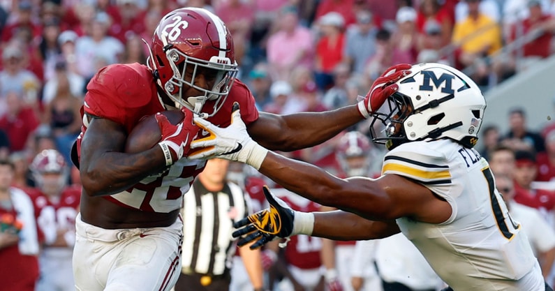 Alabama RB Jam Miller