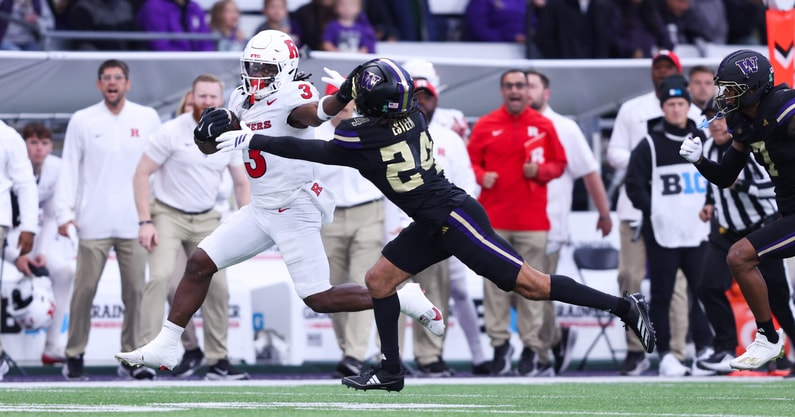 NCAA Football: Rutgers at Washington