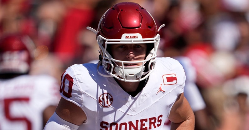 Oklahoma QB John Mateer