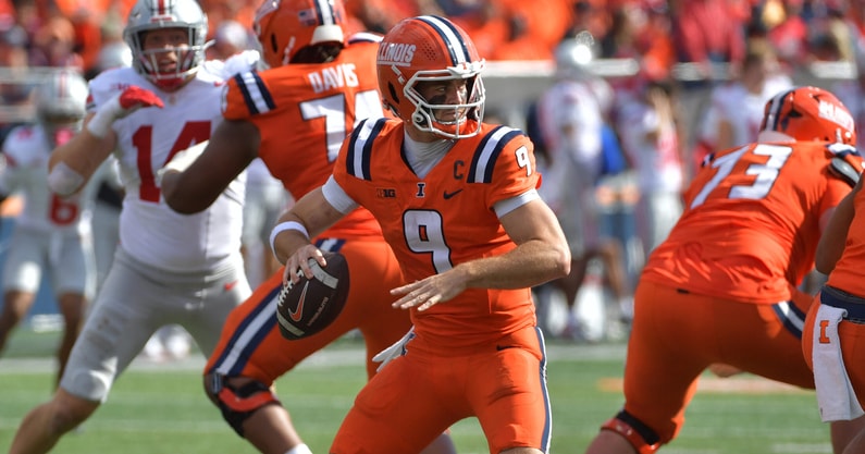 NCAA Football: Ohio State at Illinois