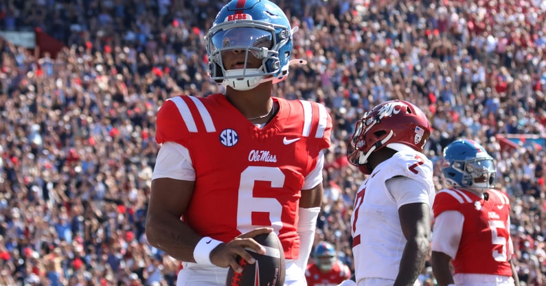 NCAA Football: Washington State at Mississippi