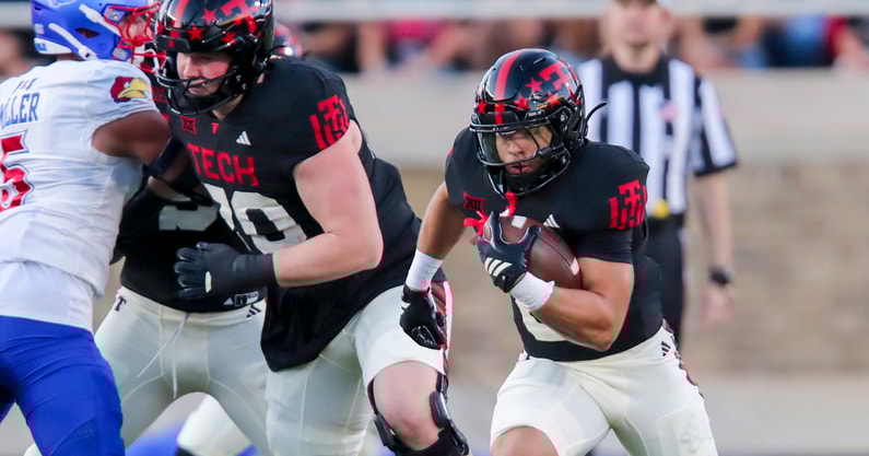 NCAA Football: Kansas at Texas Tech