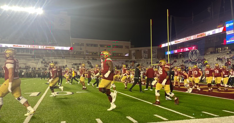 Boston College pregame vs. Clemson 10/11-25 (By Kevin Stone)