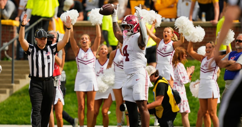 Alabama RB Daniel Hill