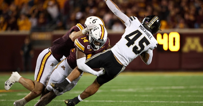 NCAA Football: Purdue at Minnesota