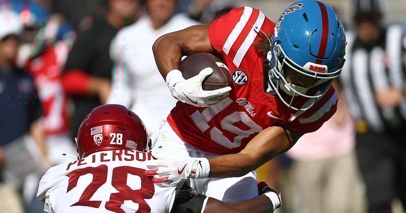 NCAA Football: Washington State at Mississippi
