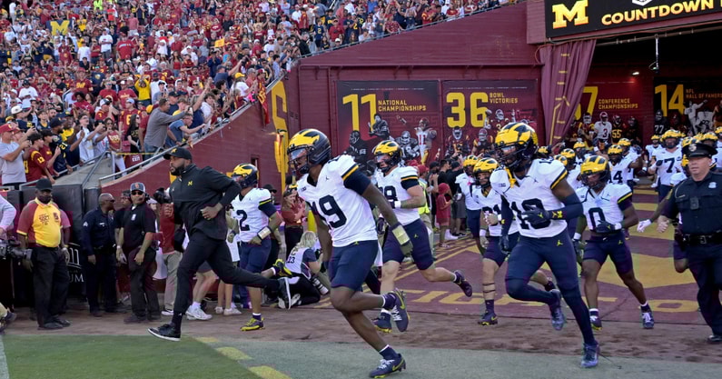 Michigan tunnel Bryce Underwood USC