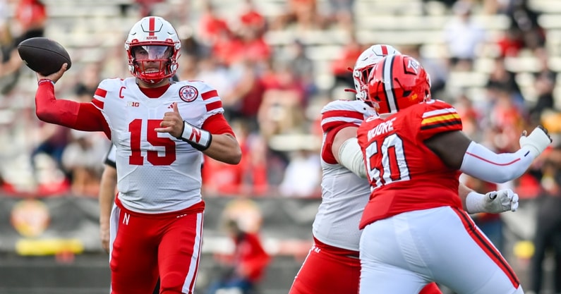 Dylan Raiola Nebraska football