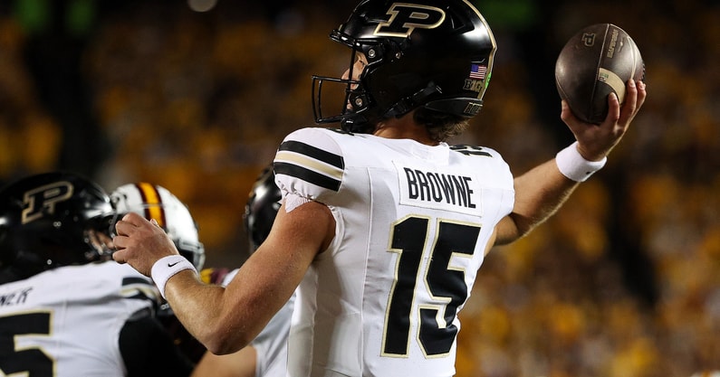 Purdue's Ryan Browne
