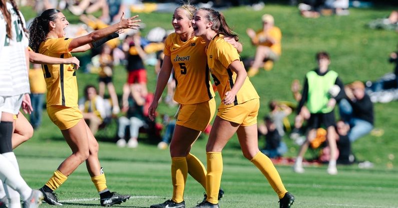 The Hawkeyes earned a thrilling 5-3 win over Michigan State on Sunday. (Photo by UI Athletics)