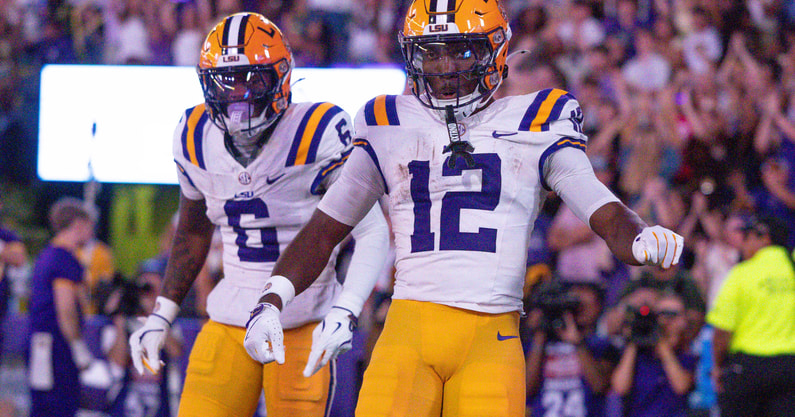 LSU WR Kyle Parker (Photo: © Stephen Lew-Imagn Images)