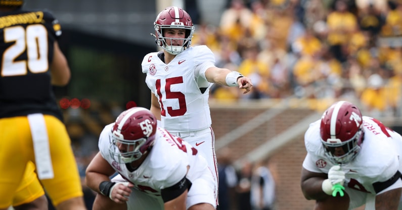 Alabama QB Ty Simpson