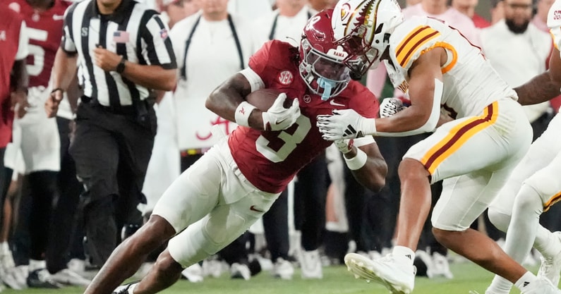 Alabama WR Jaylen Mbakwe