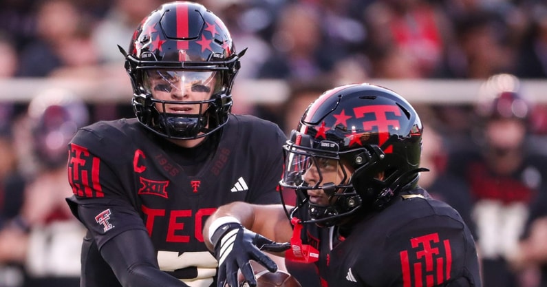 Texas Tech QB Behren Morton, RB Cameron Dickey