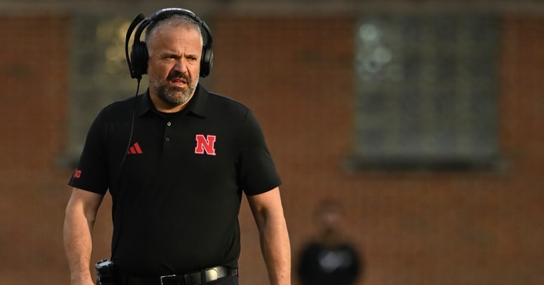 Nebraska football coach Matt Rhule addressed the Penn State job opening, the firing of James Franklin and the Huskers' upcoming game at Minnesota during his Monday press conference