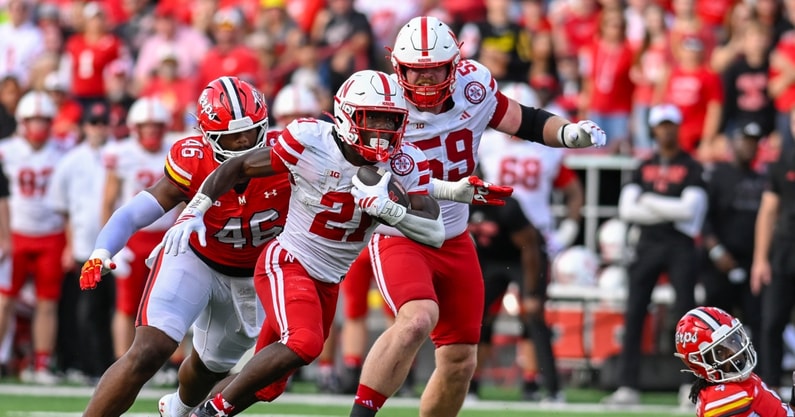 NCAA Football: Nebraska at Maryland