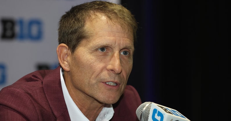 USC HC Eric Musselman at Big Ten media day