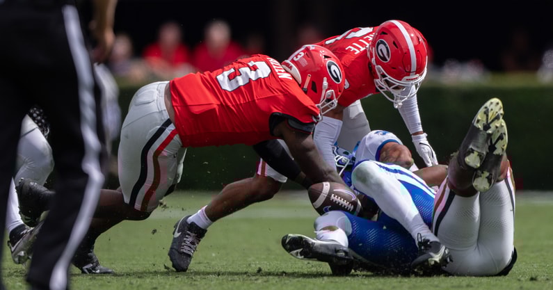 CJ Allen fumble Kentucky